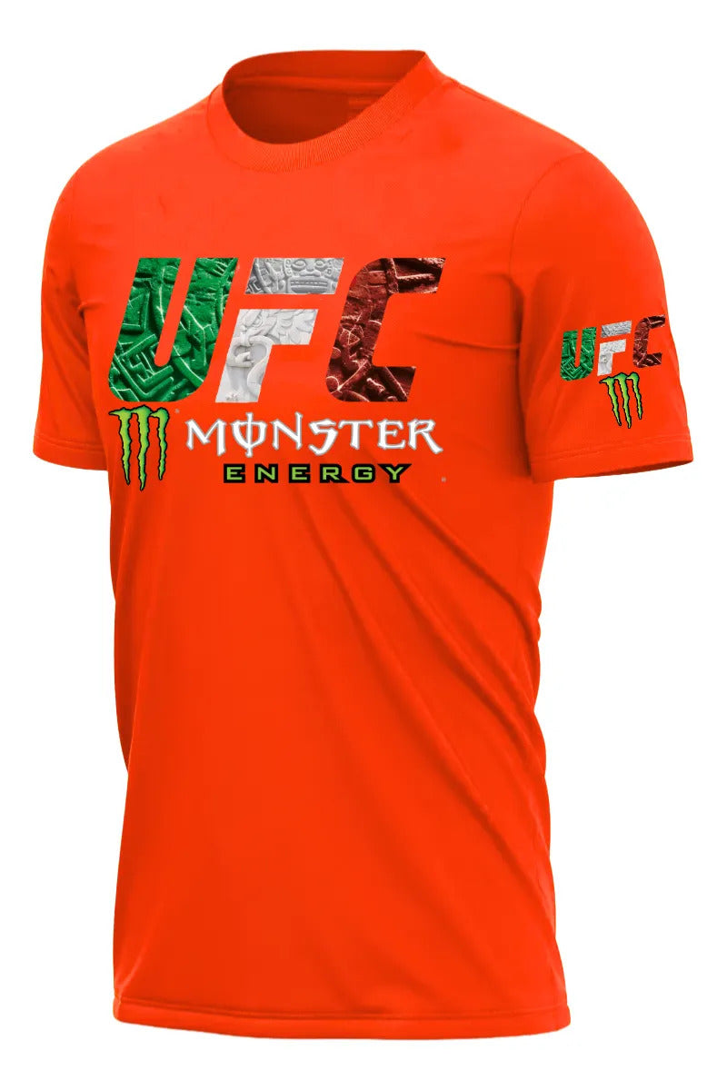 Playera Ufc Monster Energ Mma Box Muay Thai Bjj Kick Boxing