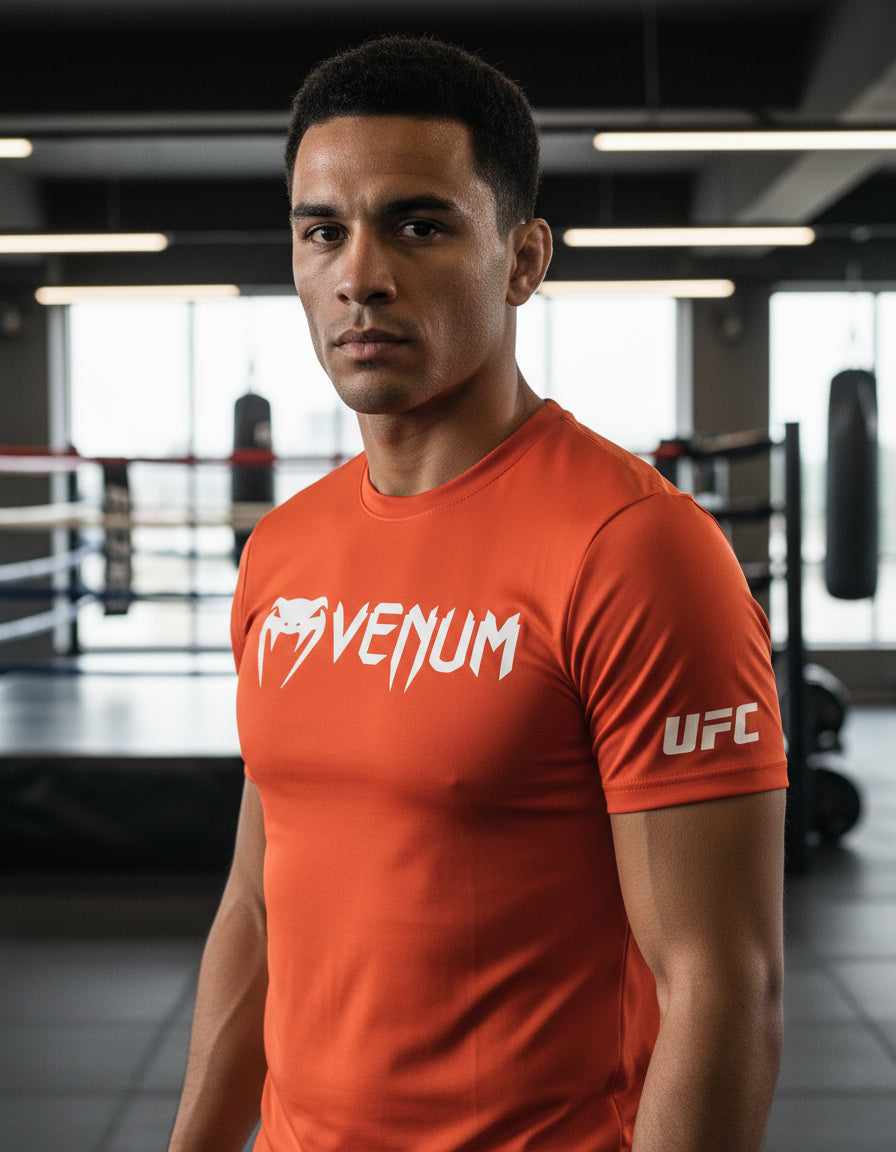 Playera Algodón Venum Ufc Classic Mma Box Muay Thai