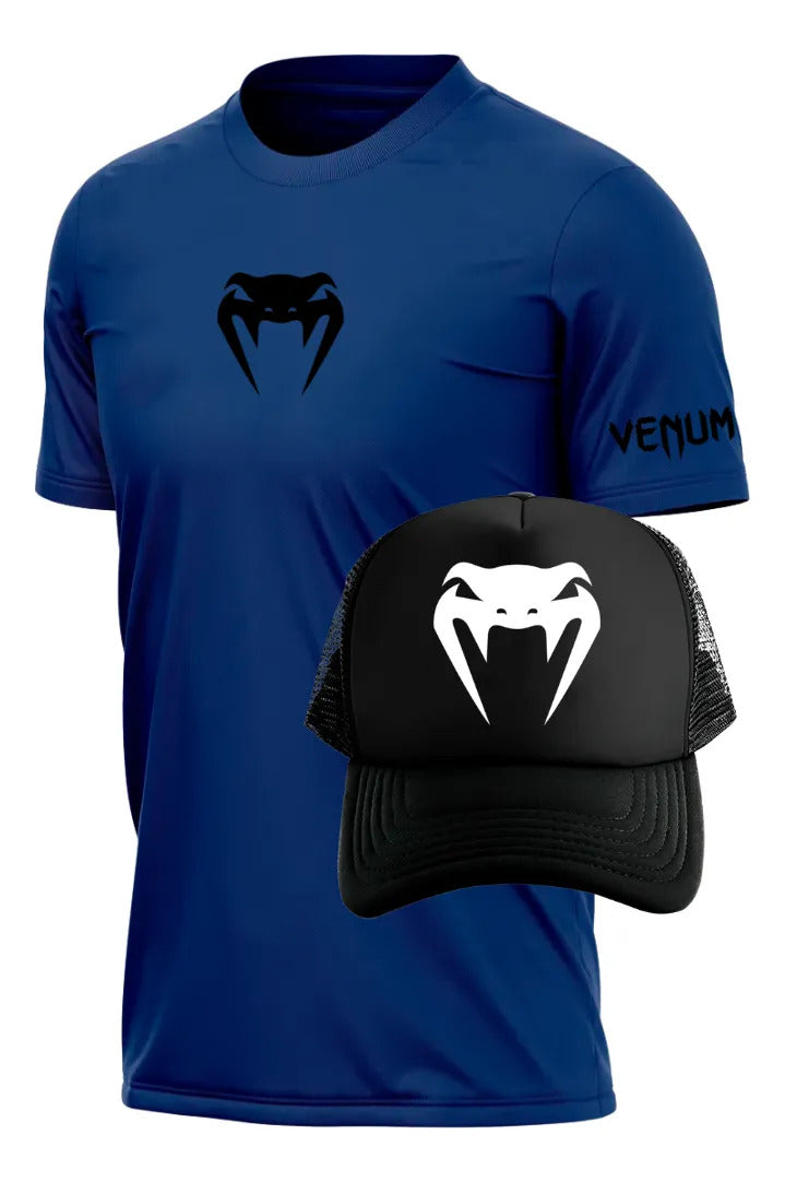 Ufc Playera Y Gorra Venum Ufc Mma Box Muay Thai Kick Boxing
