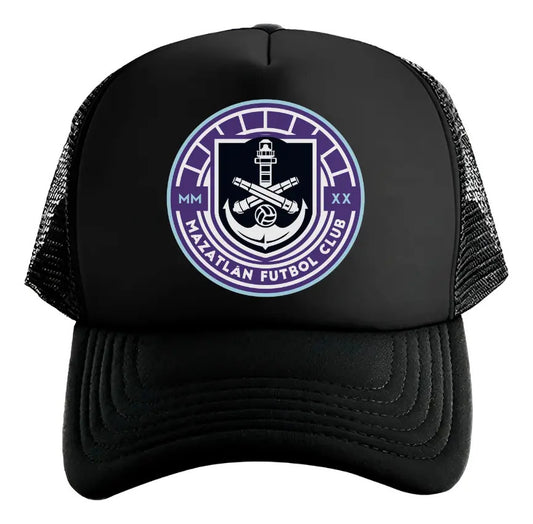 Gorra Mazatlán Fútbol Club Fifa Liga Mx Deportes México Negro Ajustable Mazatlan