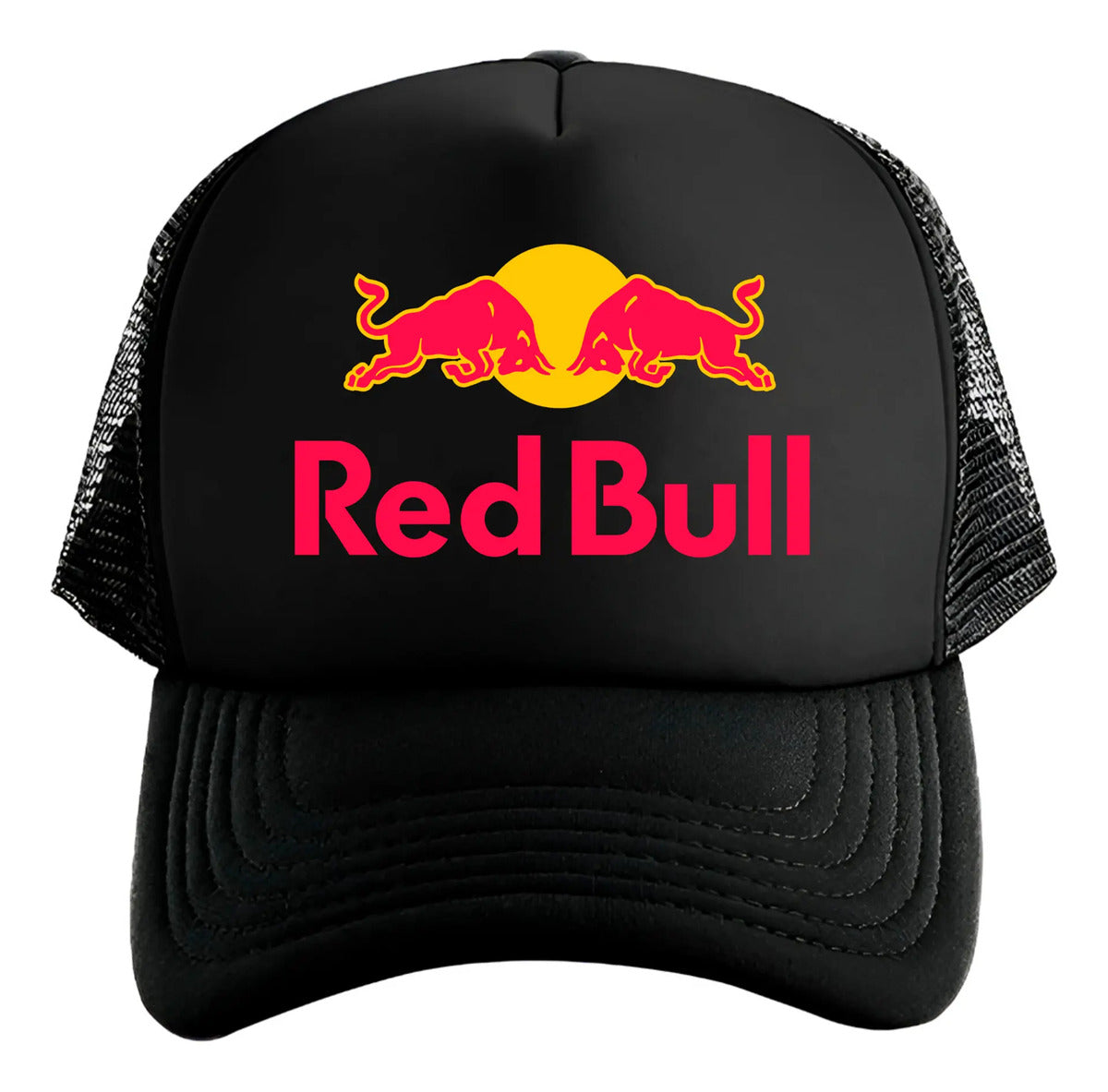 Gorra Red Bull Bebida Energética Deportiva Deportes Negro Ajustable Redbull