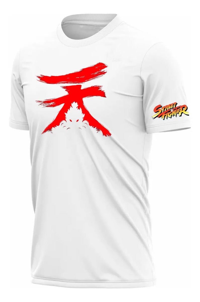 Playera Akuma Street Fighter Videojuegos Ps5 Xbox Pc Gamer