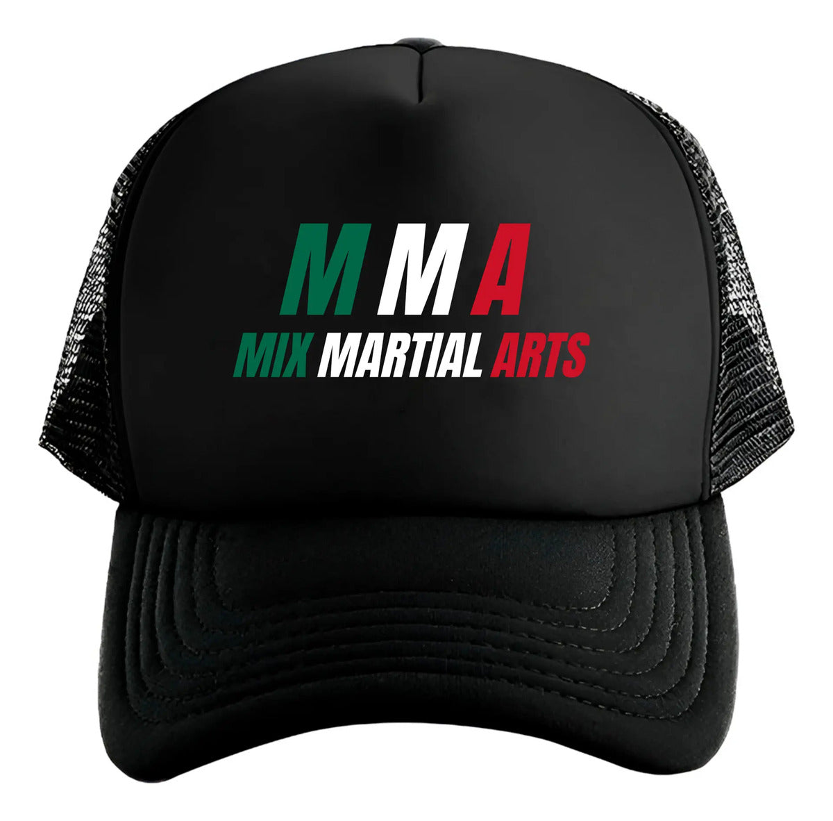 Gorra Mma México Artes Marciales Mixtas Ufc Box Negro Ajustable Mma México