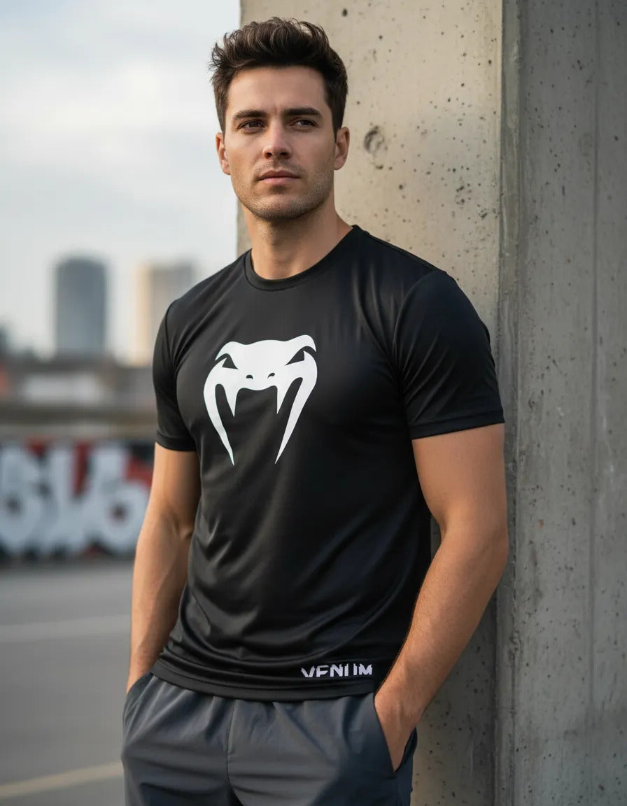 Playera Deportiva Dry Fit Venum Giant Algodón