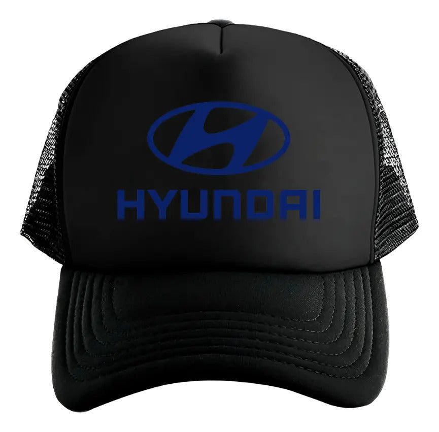Gorra Hyundai Automovilismo Vehículo Coche Fifa Fútbol Negro Ajustable Hyundai