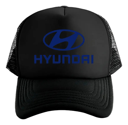 Gorra Hyundai Automovilismo Vehículo Coche Fifa Fútbol Negro Ajustable Hyundai