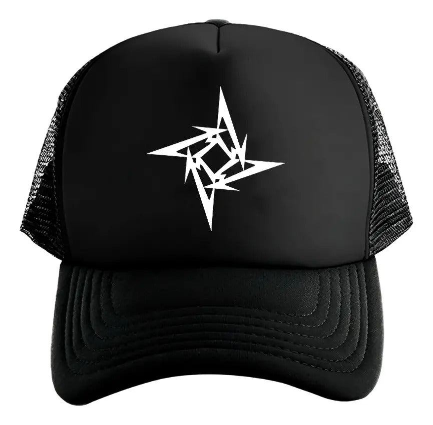 Gorra Metallica Logo M Música Rock Heavy Metal Negro Ajustable M