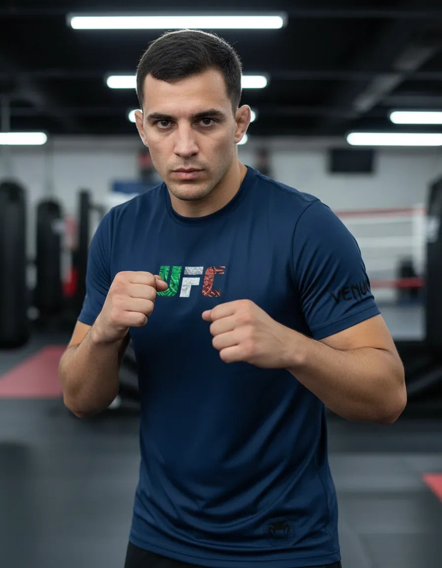 Playera Algodón Ufc Venum Octa Mma Box Muay Thai Kick Boxing