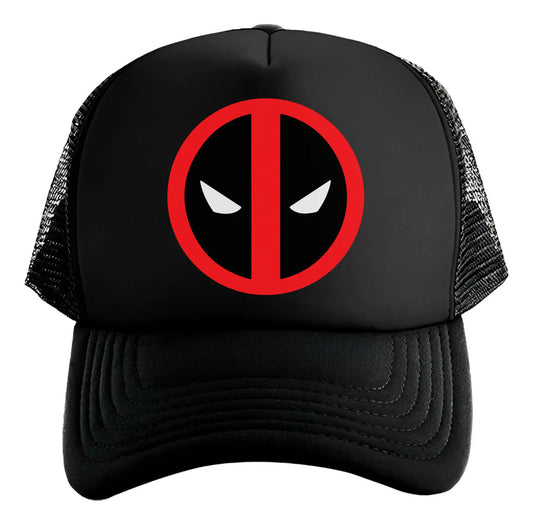 Gorra Deadpool Marvel Cómics Avengers Negro Ajustable Dpool