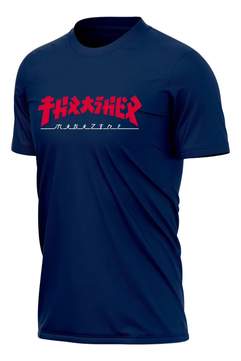 Playera Deportiva Thrasher Magazine Godzilla Skate Urbano