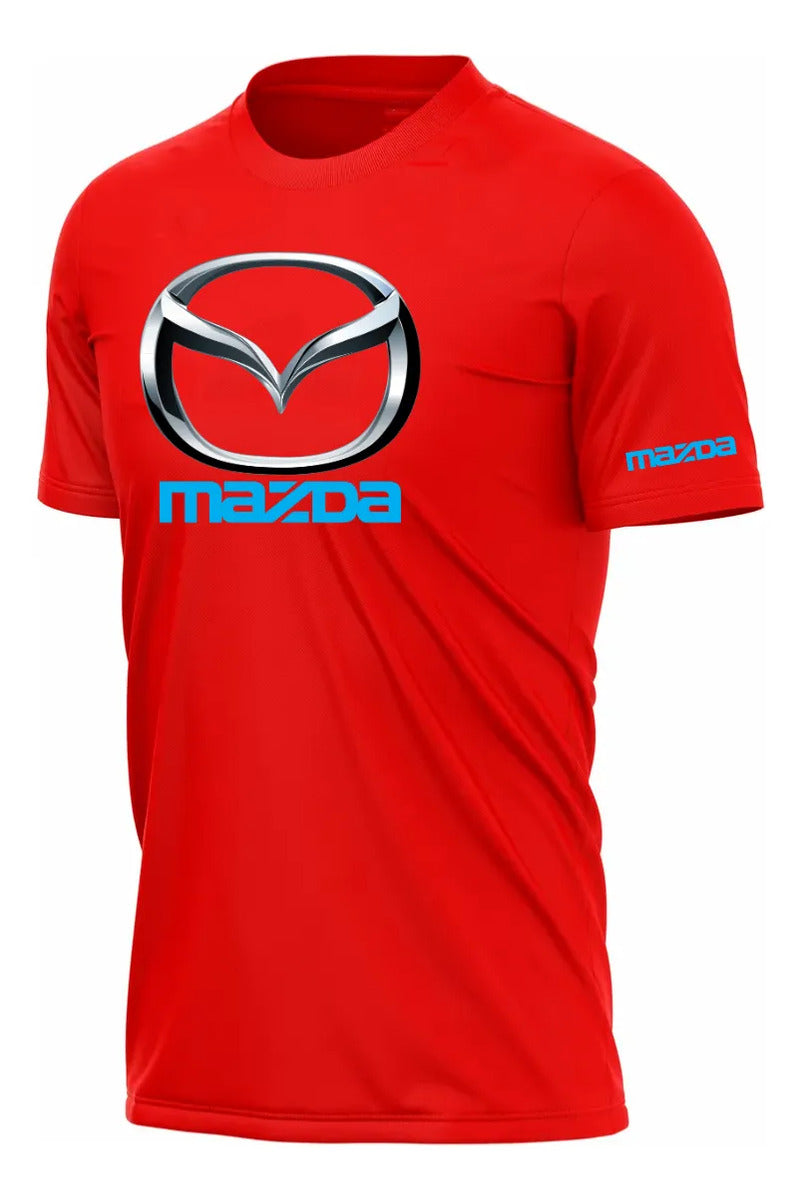 Playera Deportiva Mazda Automovilismo Vehículo Autos