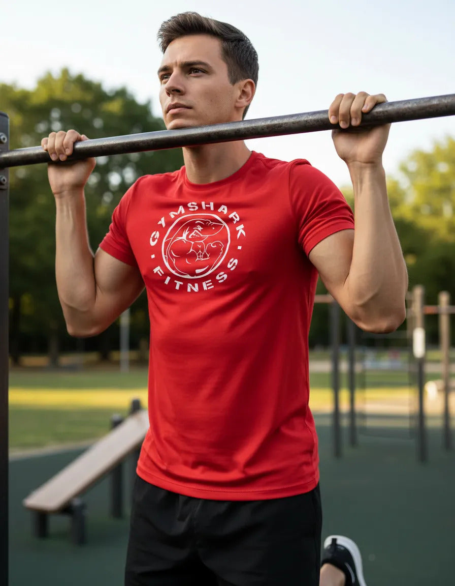 Playera Dry Fit Gym Shark Gym Fitness Running Deportes