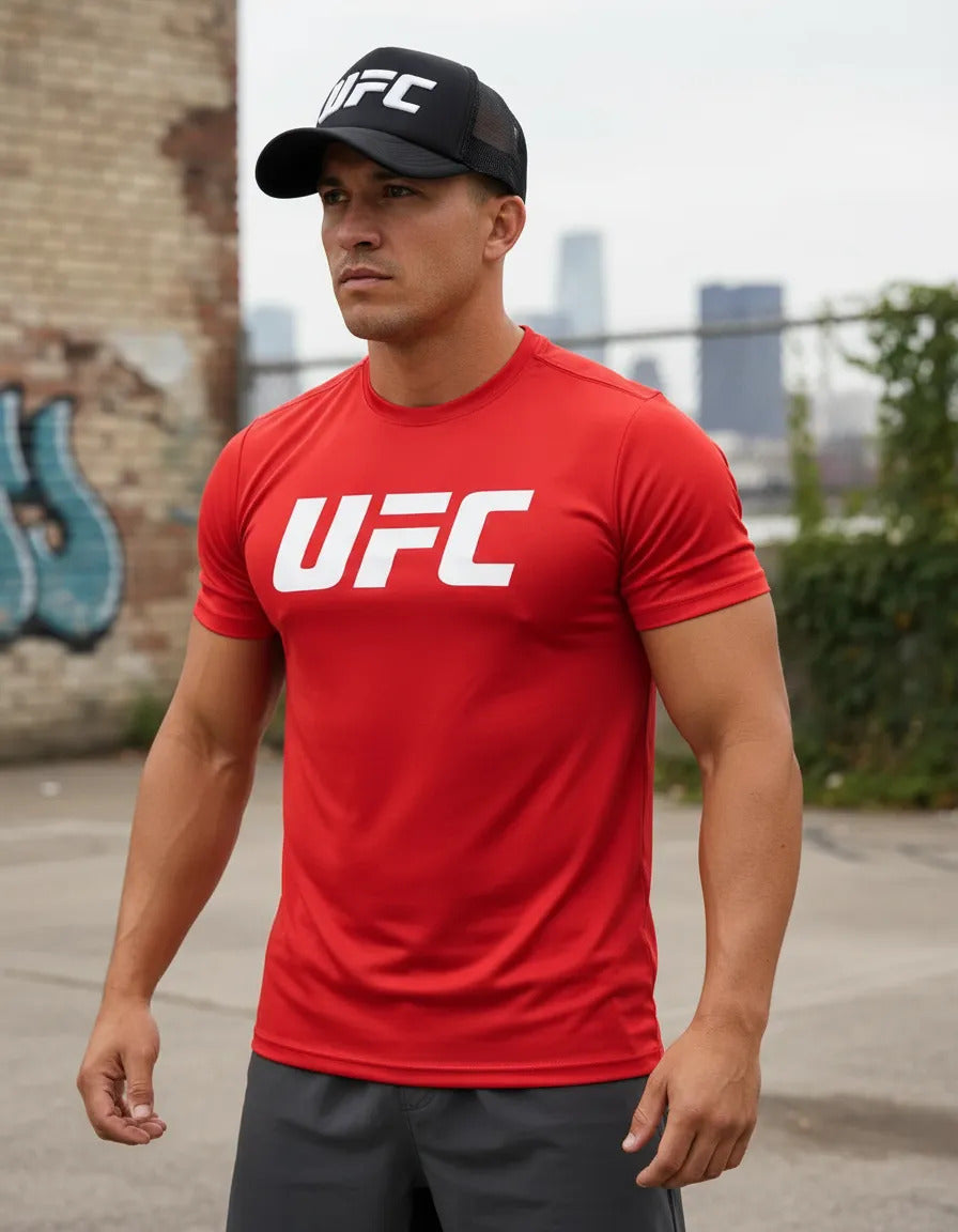 Playera Y Gorra Ufc Ultimate Fighter Championship Mma Box Jj