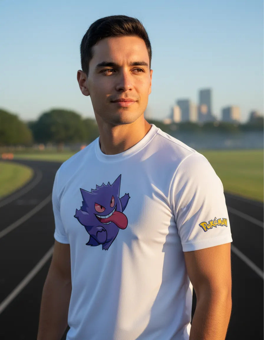 Playera Deportiva Pokémon Gengar Pikachu Charmander Squirtle