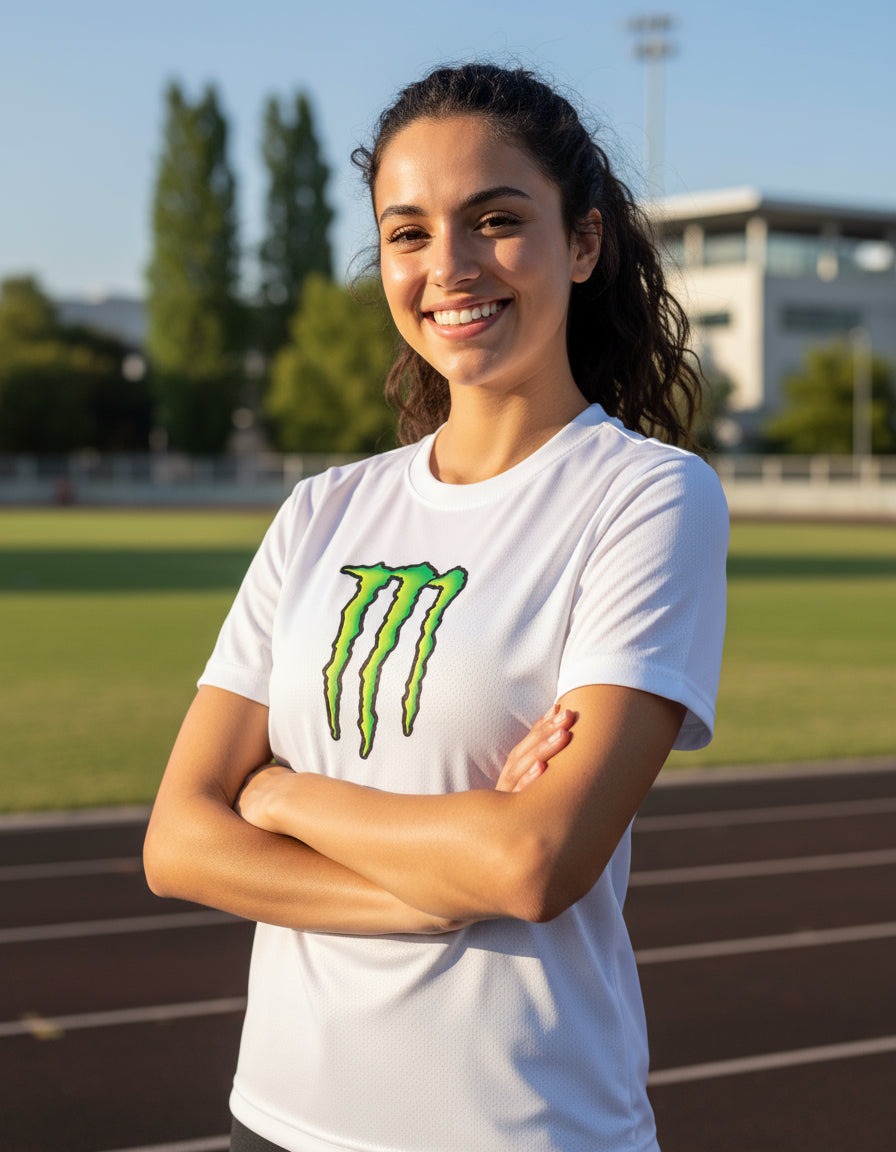 Playera Monster Energ Ufc Mma Box F1 Fútbol Gaming Algodón