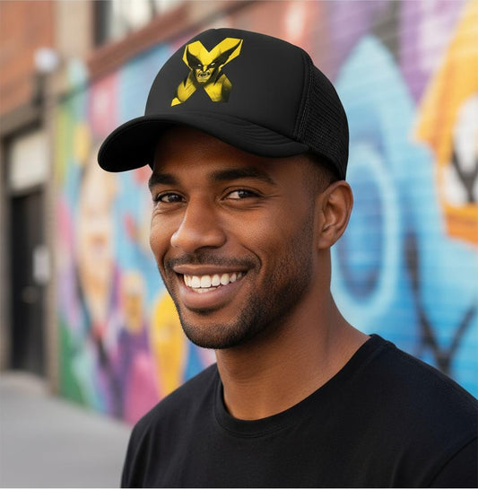 Gorra Wolverine Xmen Marvel Cómics Negro Ajustable Wlvrn