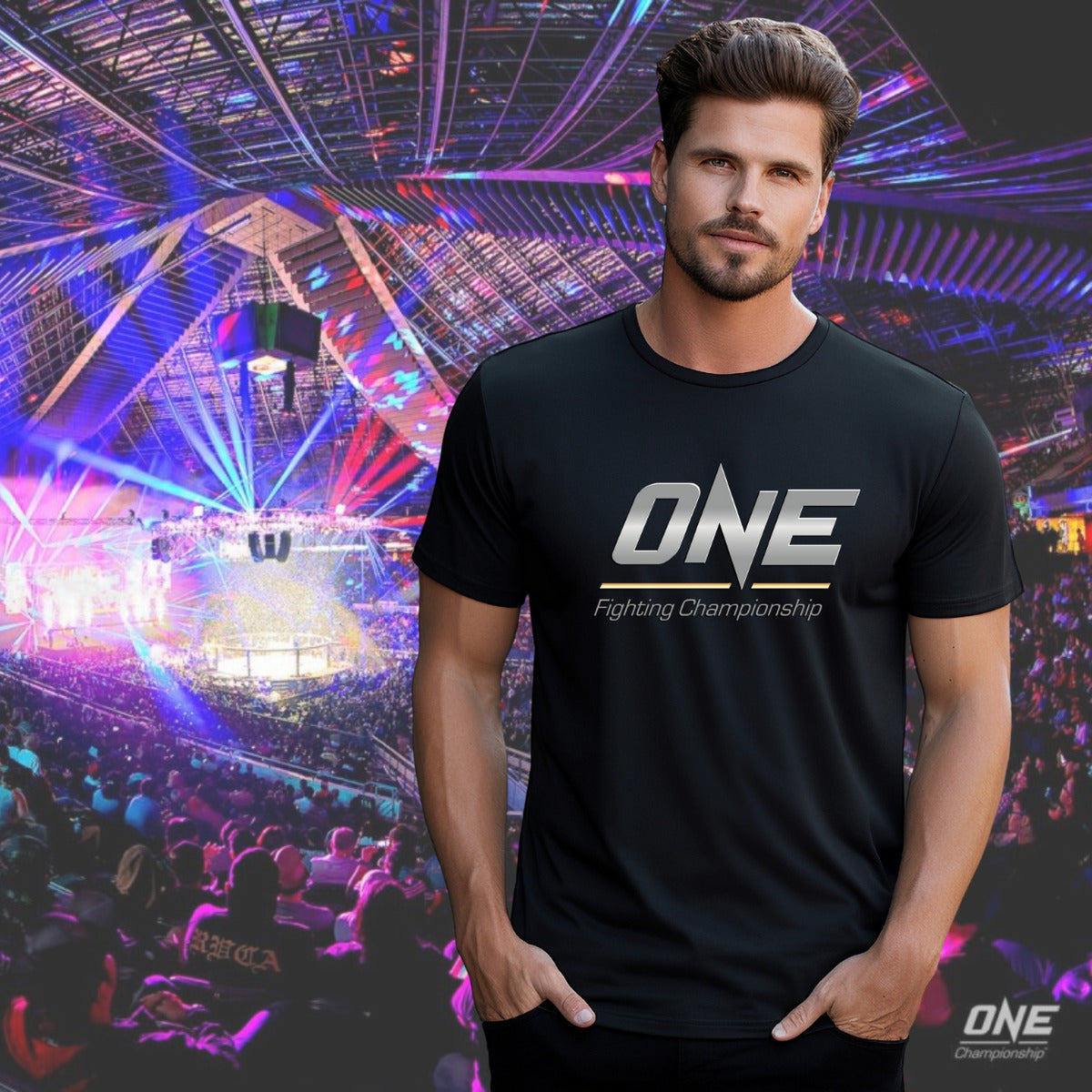 Playera Dry Fit One Figthing Championship Entrenamiento
