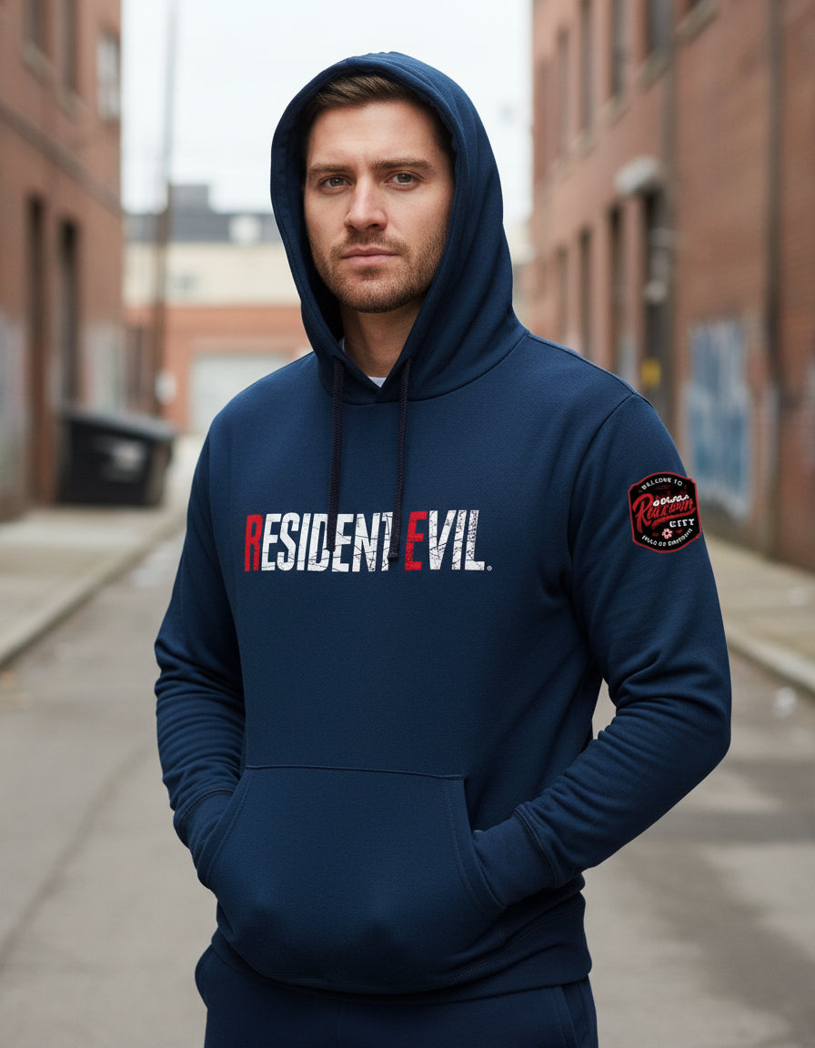 Sudadera Resident Evil Requiem Leon Kennedy Umbrella Zombies
