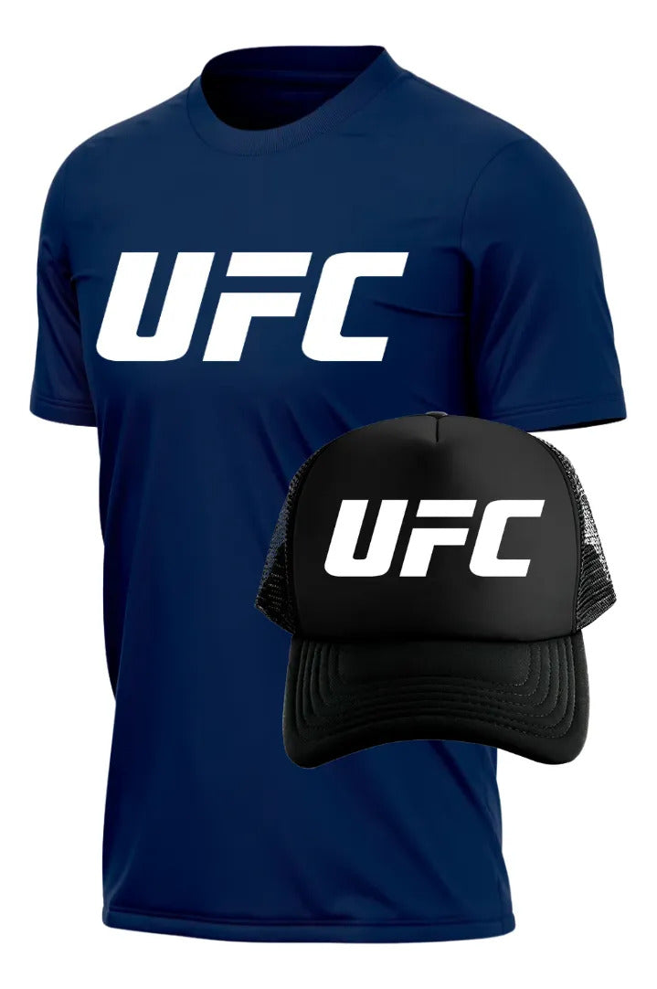 Playera Y Gorra Ufc Ultimate Fighter Championship Mma Box Jj