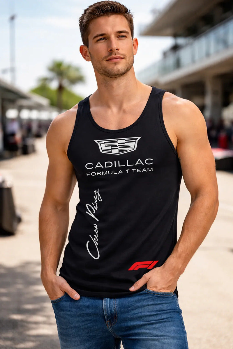 Playera Sin Mangas Cadillac Formula 1 Team F1 Automovilismo