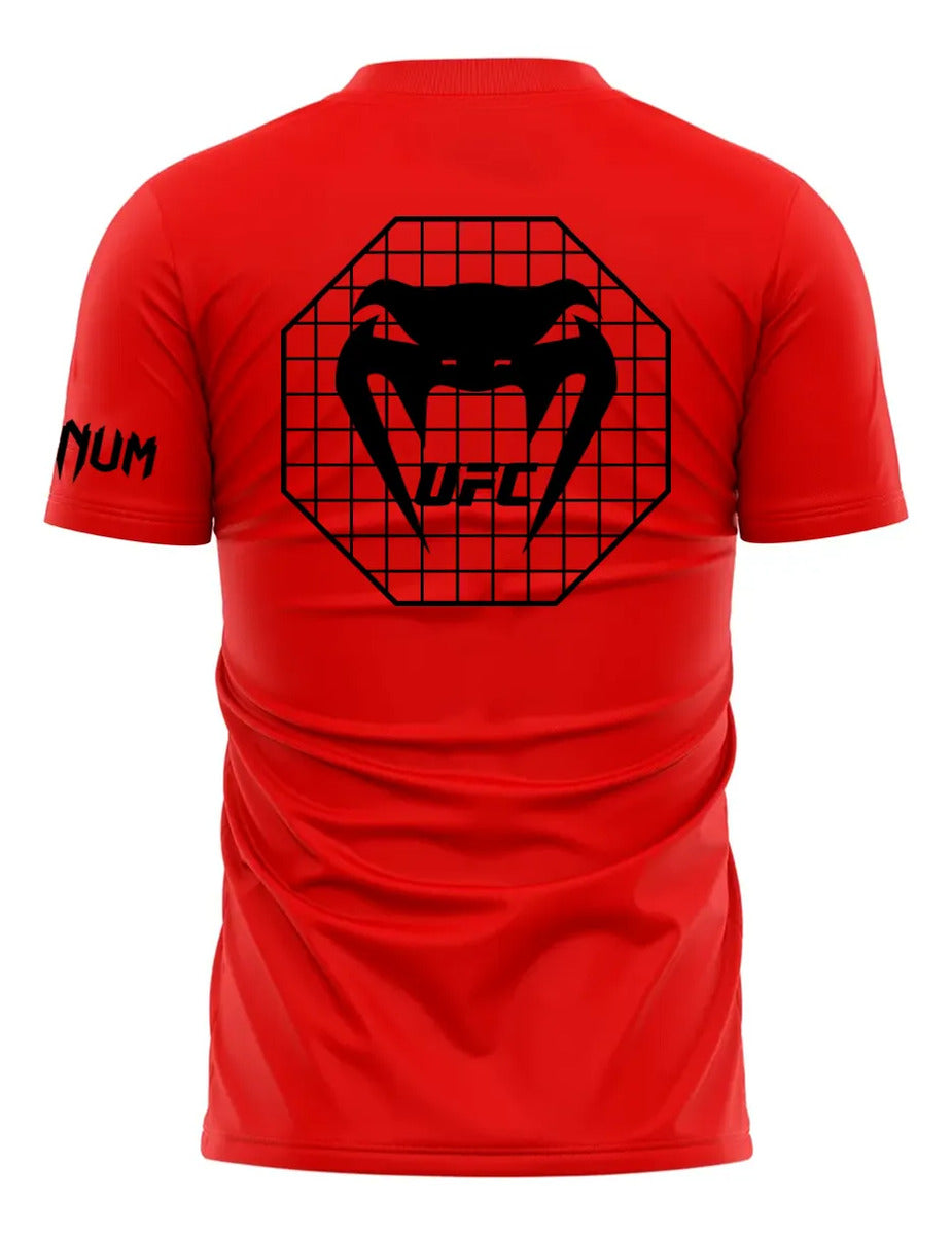 Playera Algodón Ufc Venum Octa Mma Box Muay Thai Kick Boxing
