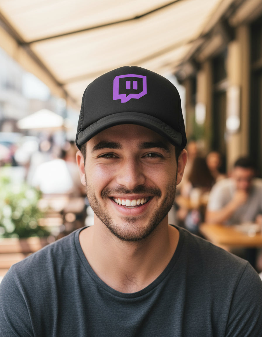 Gorra Twitch Streaming Streamer