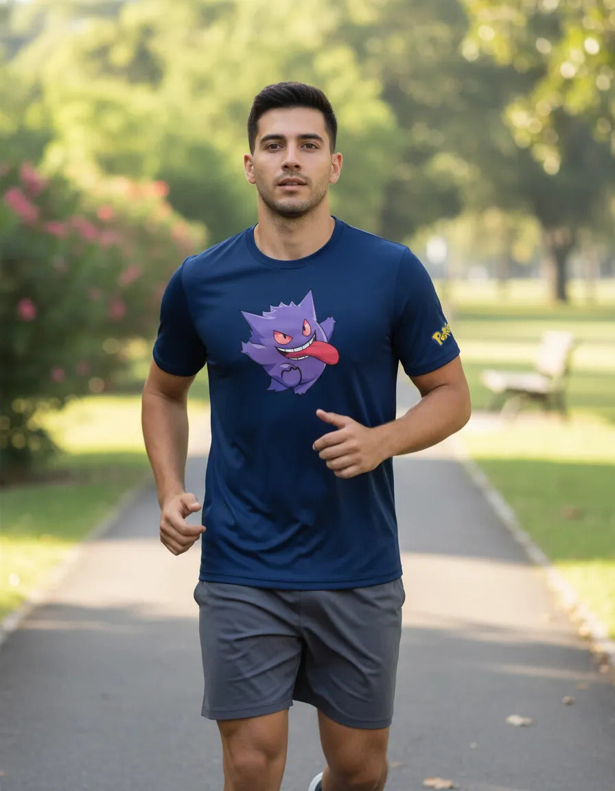Playera Deportiva Pokémon Gengar Pikachu Charmander Squirtle