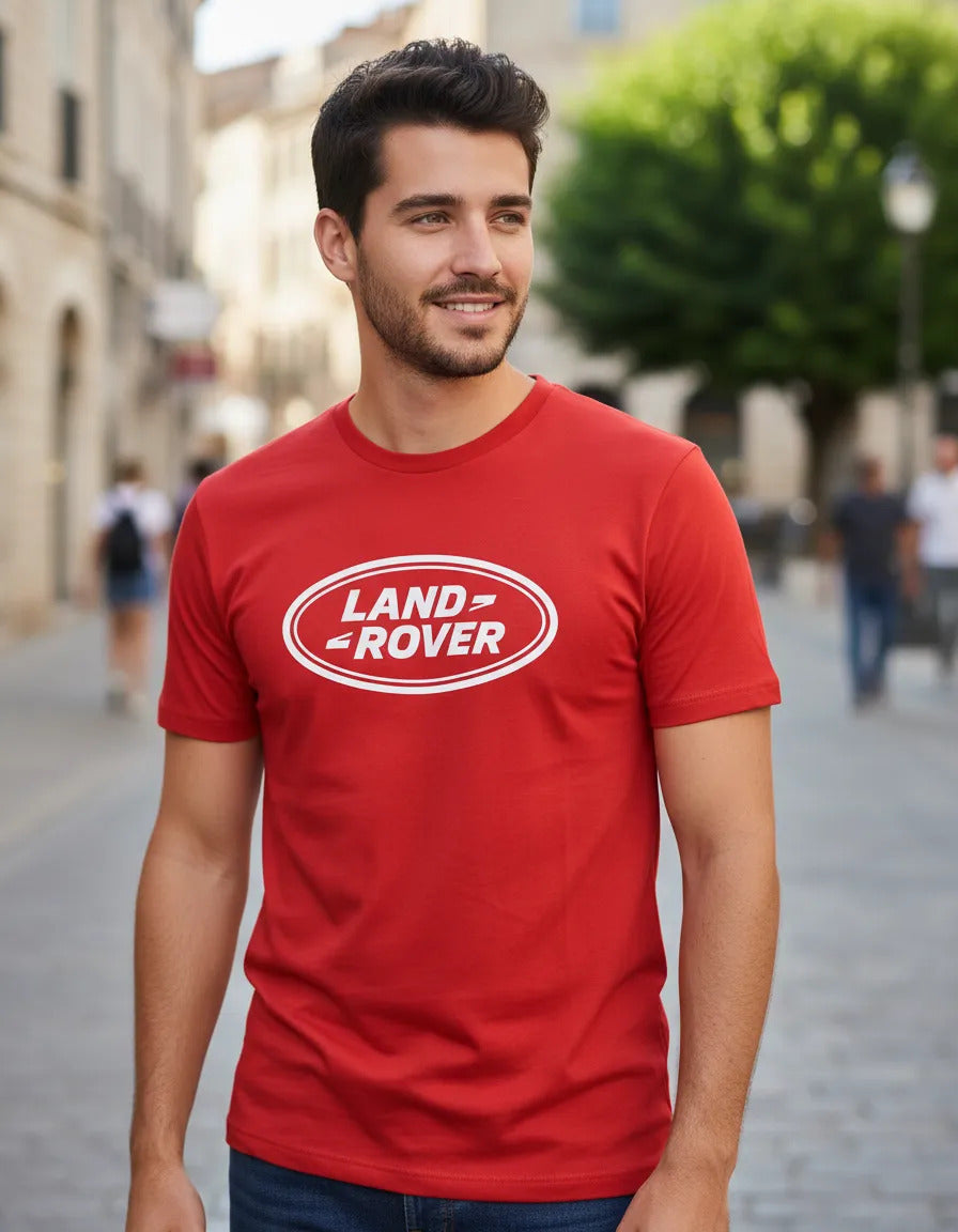Playera Land Rover Camioneta Coche Vehículo Autos