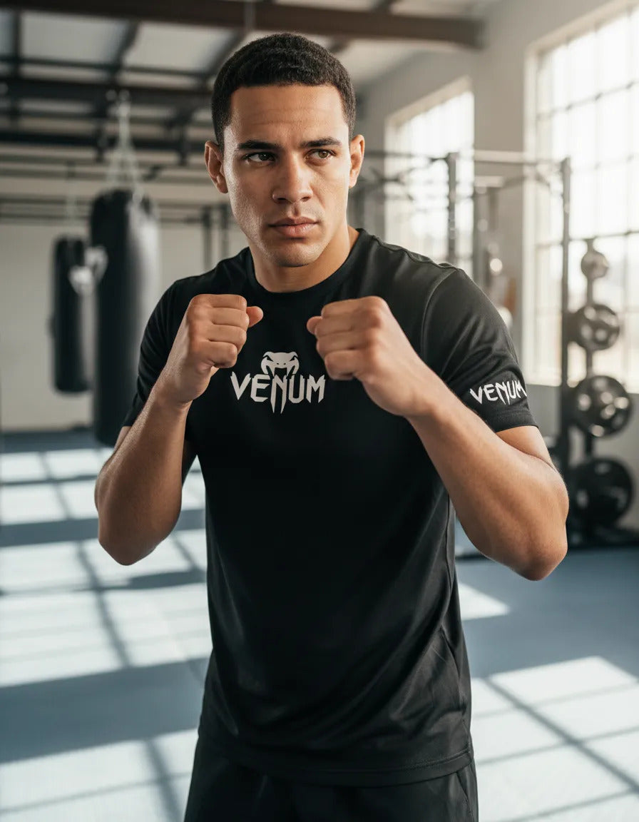 Ufc Playera Deportiva Venum Ufc Mma Box Muay Thai Kb Bjj Tkd
