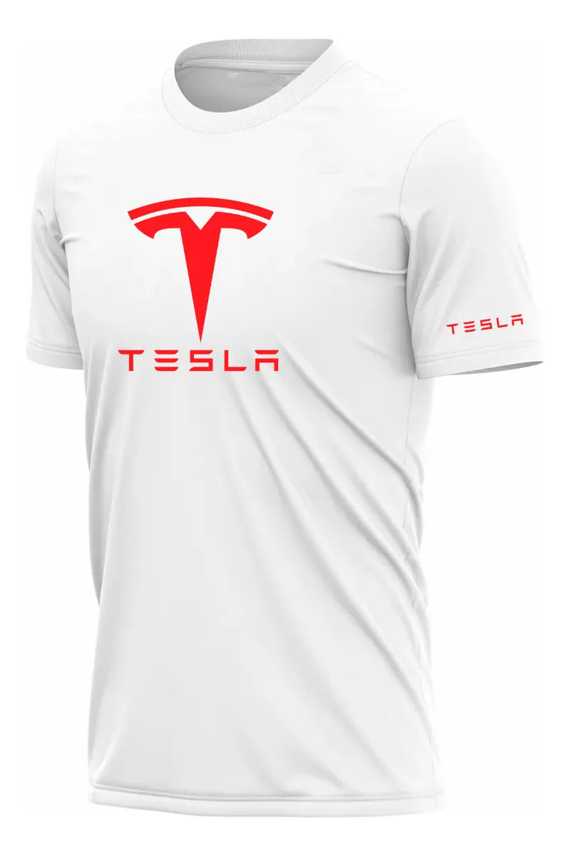 Playera Tesla Automovilismo Vehículo Coche Autos