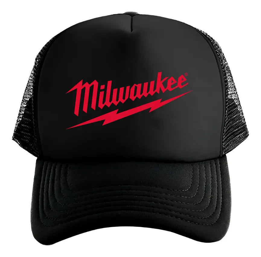 Gorra Milwaukee Herramientas Negro Ajustable Milwaukee