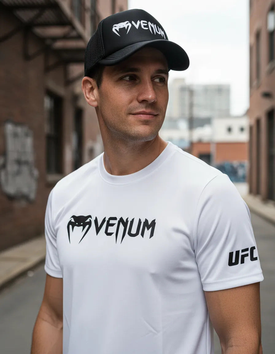 Playera Y Gorra Venum Ufc Classic Mma Box Muay Thai Kb Bjj