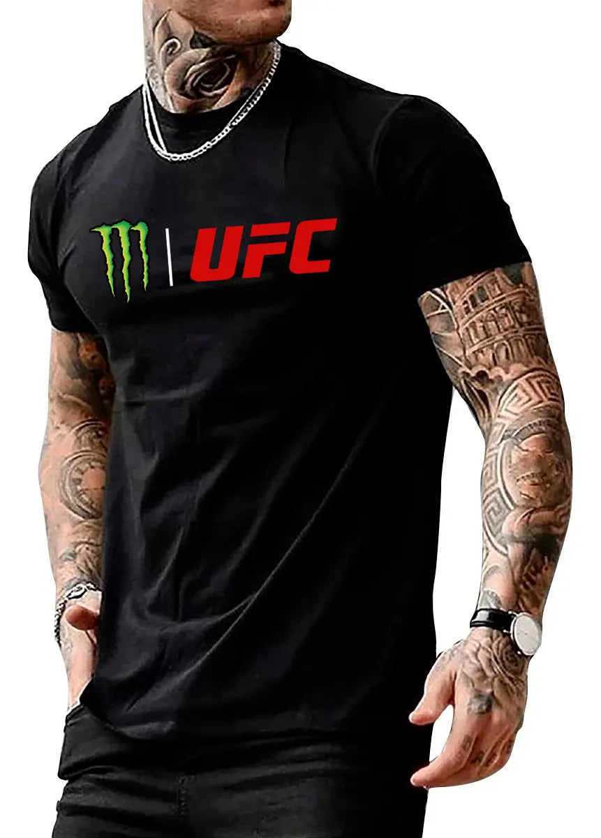 Playera Deportiva Monster X Ufc Mma Box Muay Thai Kb Bjj