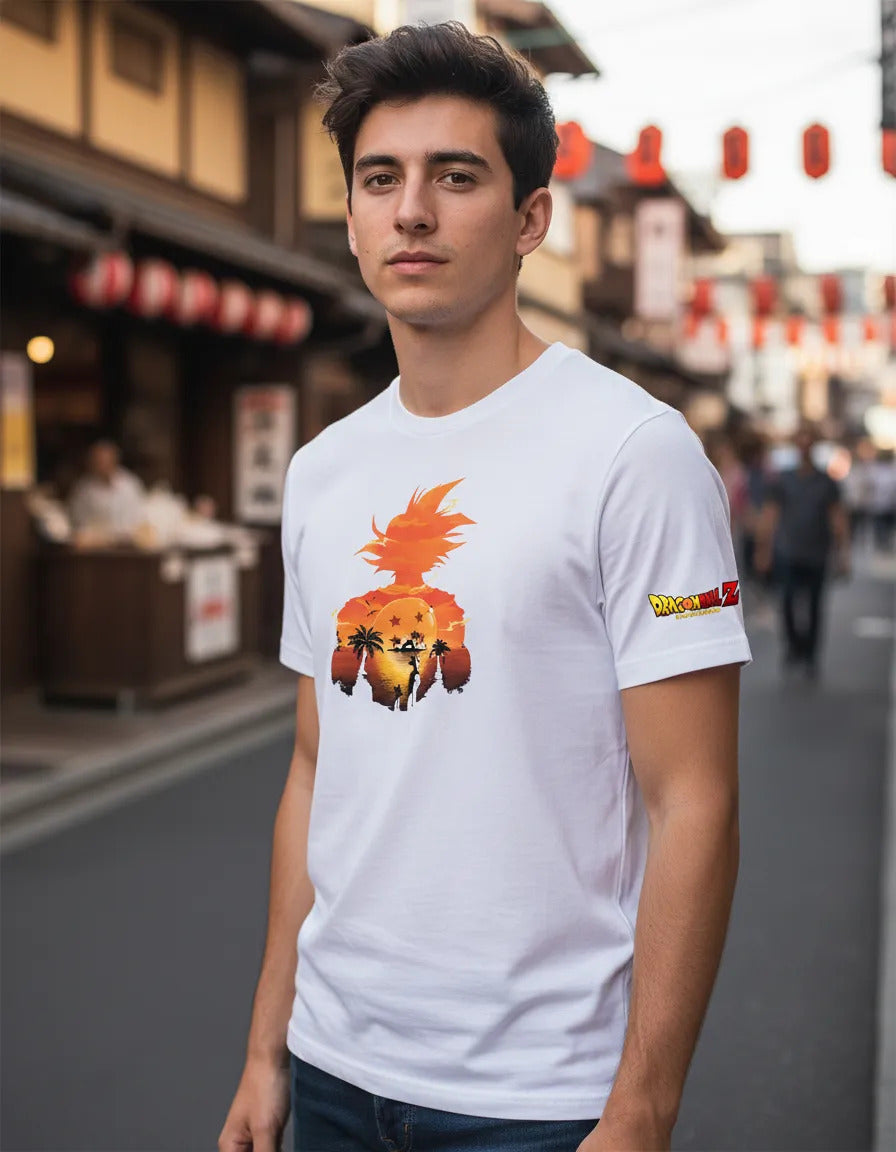 Playera Gokú Dragón Ball Z Anime Vegeta Gohan Trunks Dbz Dbs