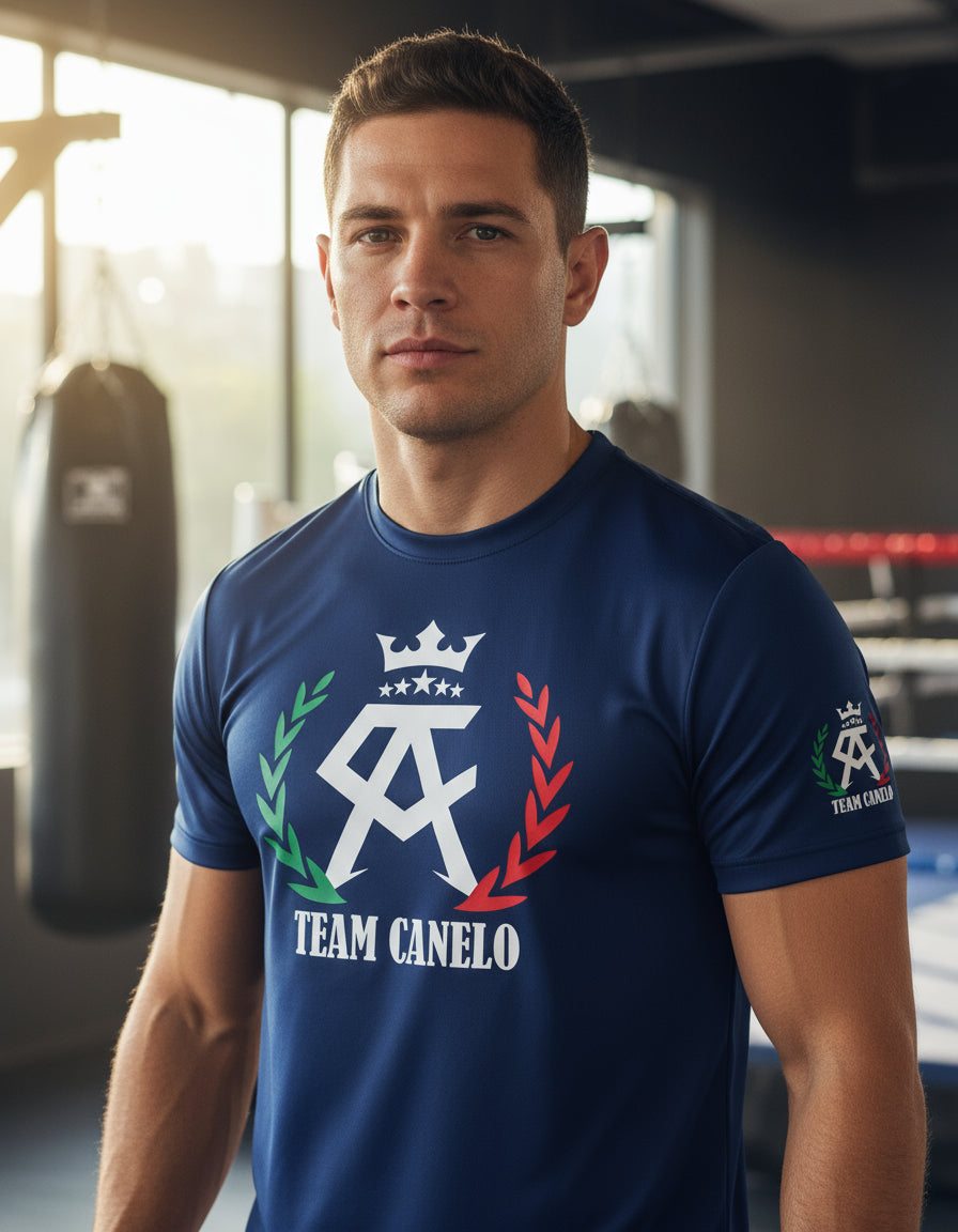 Playera Canelo Vs Crawford Netflix México Box Combate Boxing