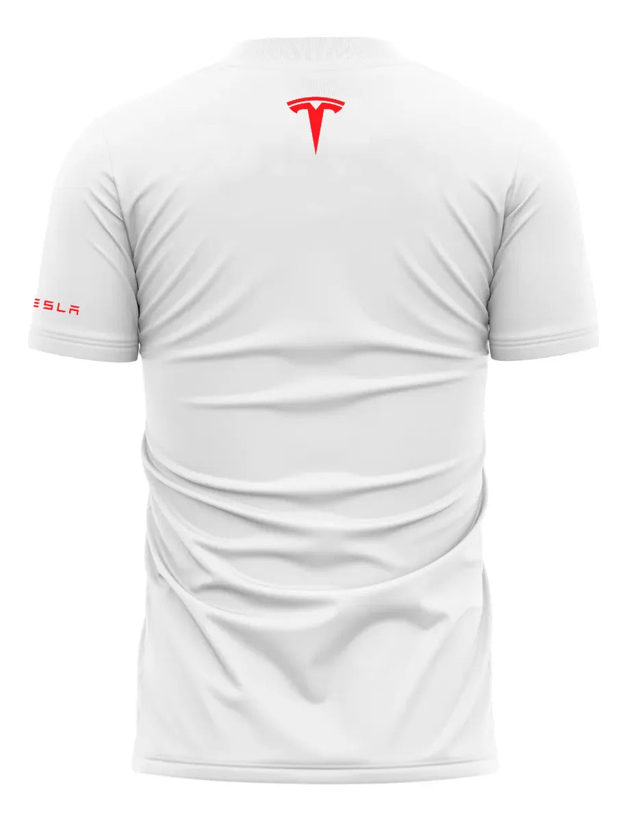 Playera Deportiva Tesla Automovilismo Vehículo Coche Autos