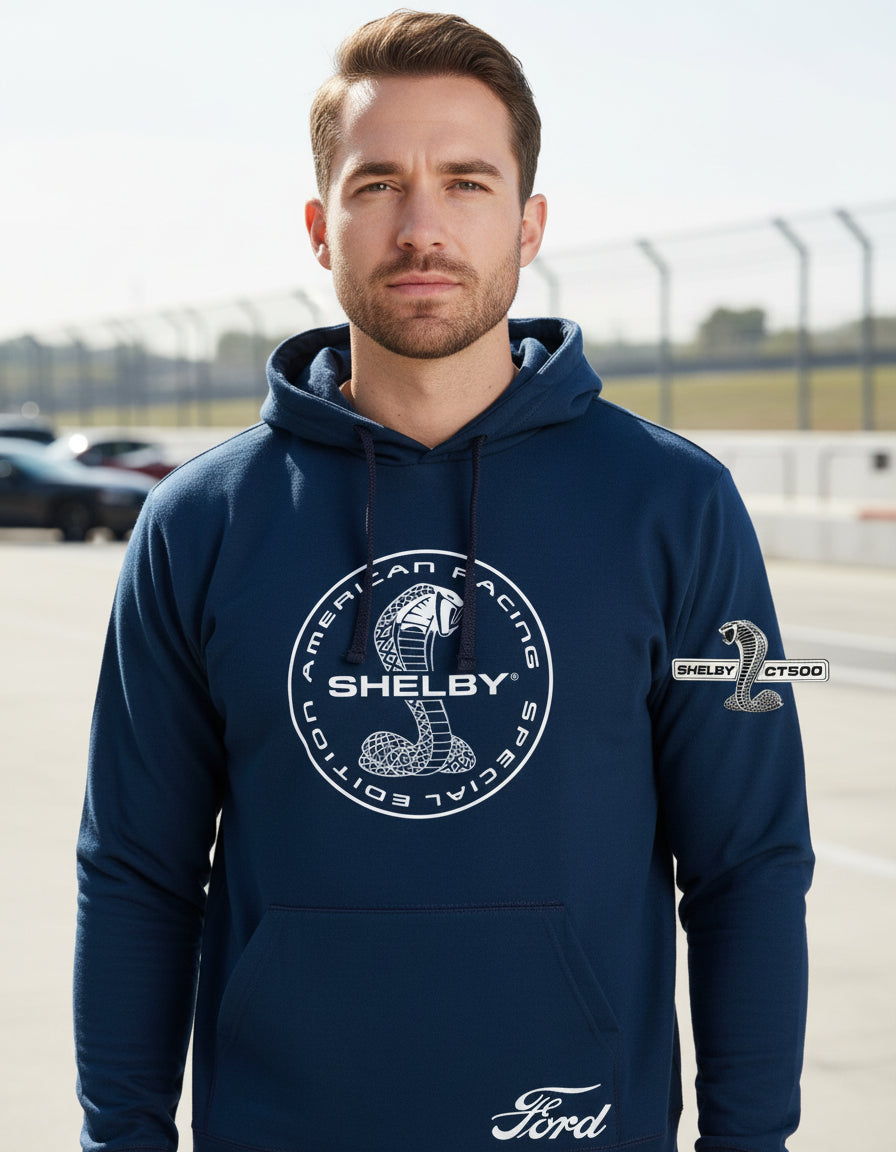 Sudadera Shelby Cobra Ford Mustang Coche Vehículo Auto