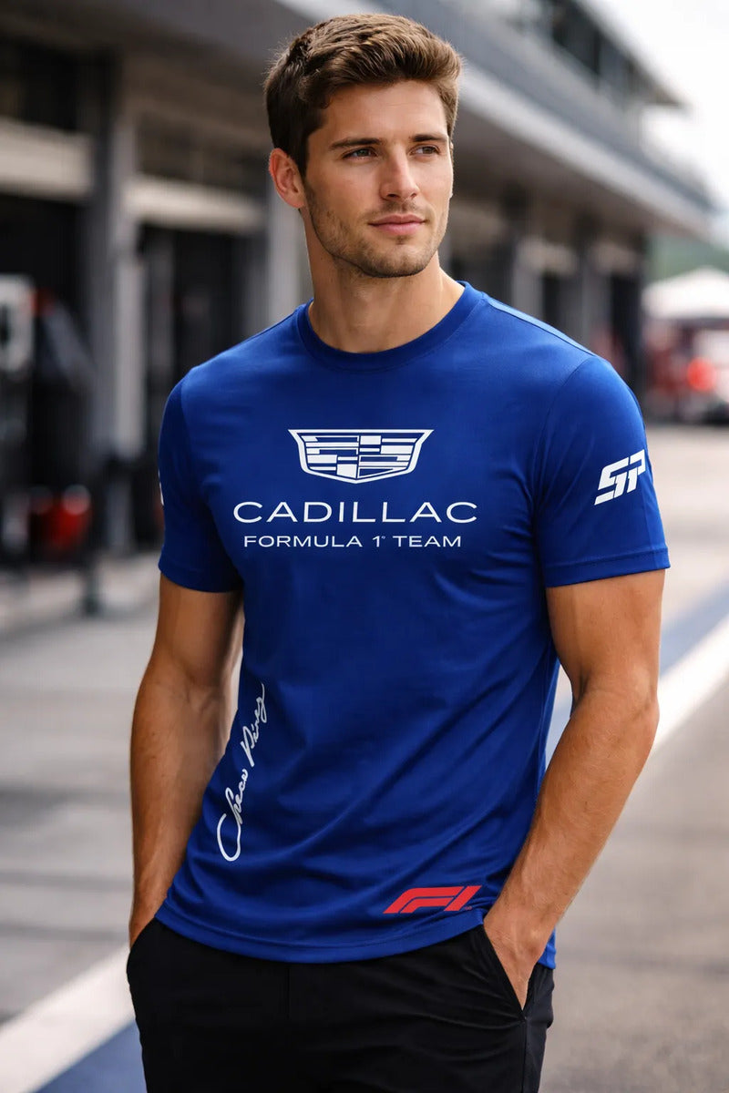 Pack Playera Sudadera Gorra Mochila Cadillac Formula 1 Team