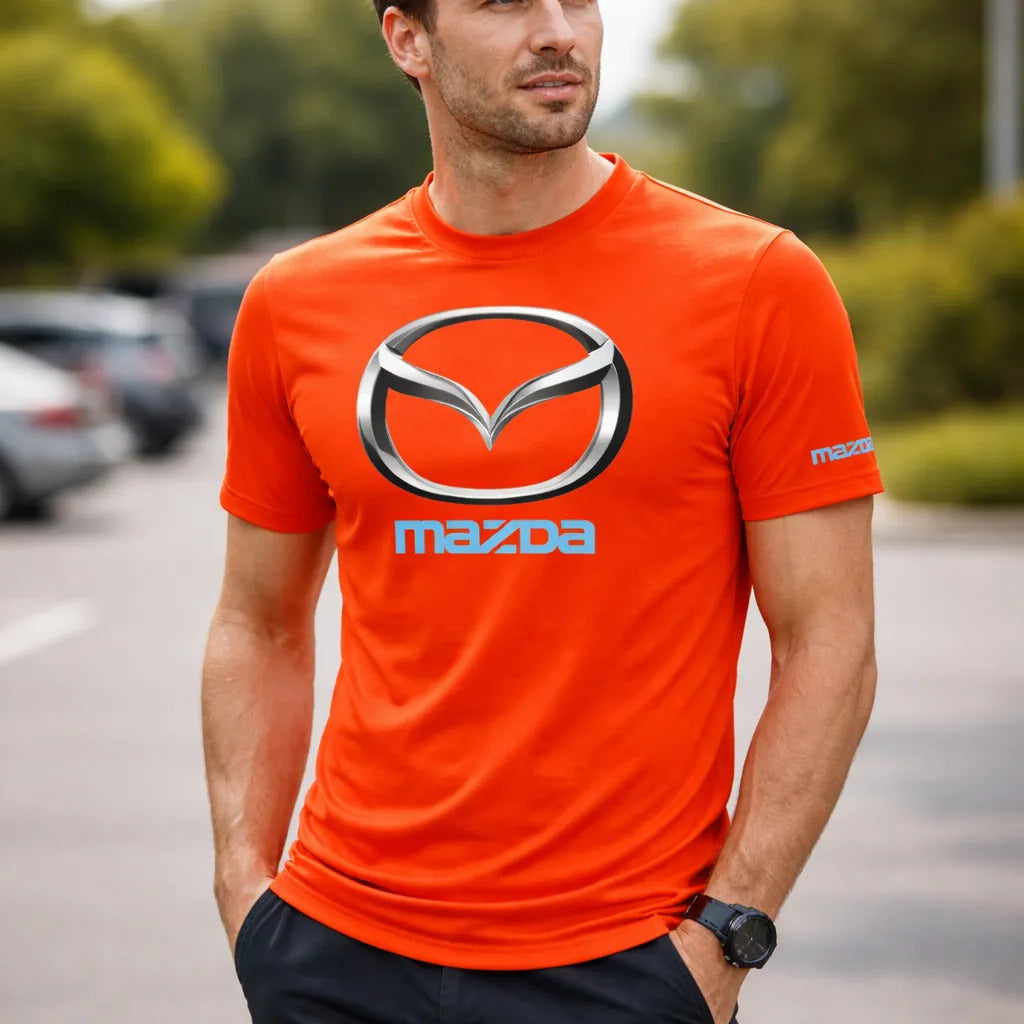 Playera Deportiva Mazda Vehículo Coche