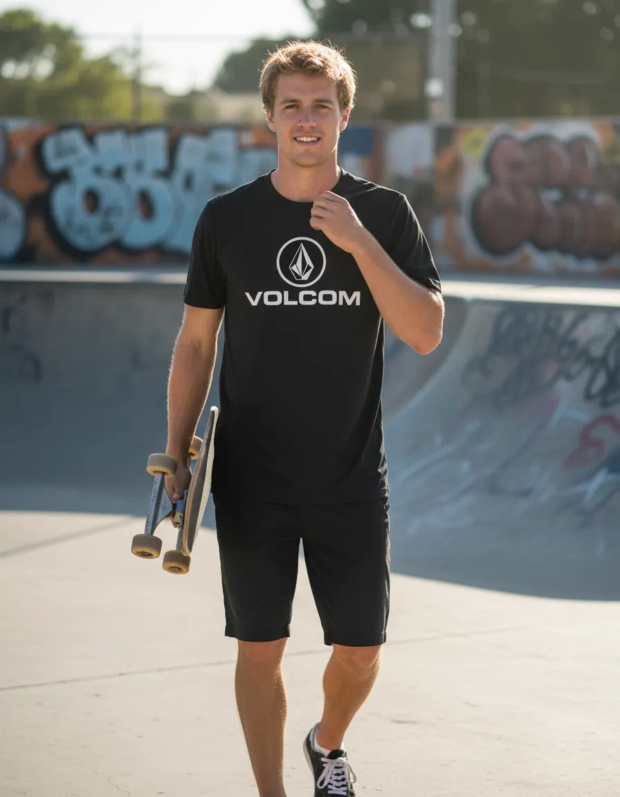 Playera Deportiva Volcom Skate Skateboard Surf Moda Urbana