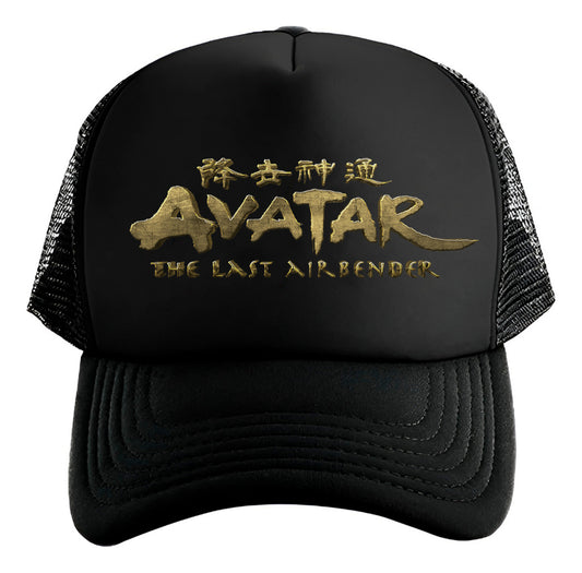 Gorra Avatar El Último Maestro Aire Anime Negro Autentic Tlab