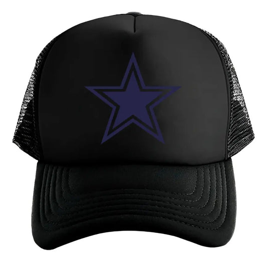 Gorra Cowboys Nfl Superbowl Fútbol Americano Dak Prescott Negro Ajustable Cowboys