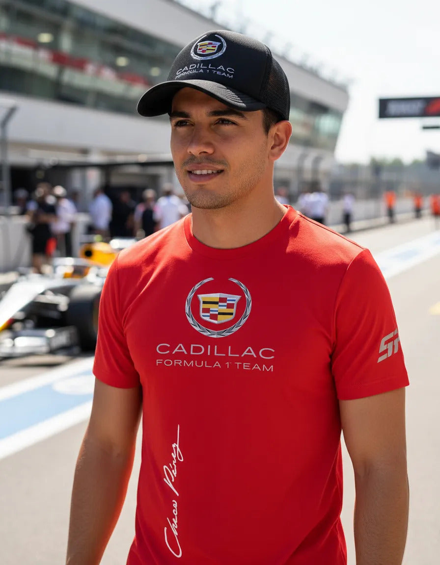 Playera Y Gorra Cadillac Formula 1 Team F1 Automovilismo