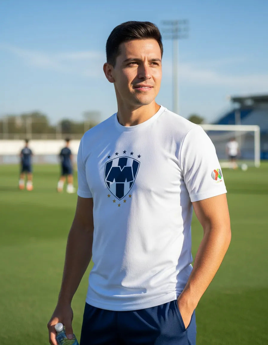 Playera Deportiva Monterrey Fútbol Liga Mx México Soccer