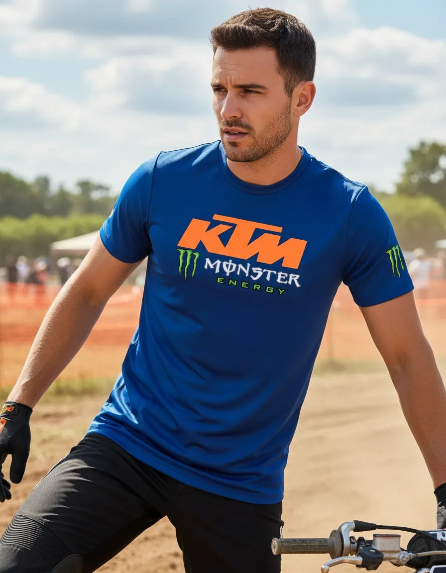 Playera Deportiva Ktm Monster Energ Off Road Motocross