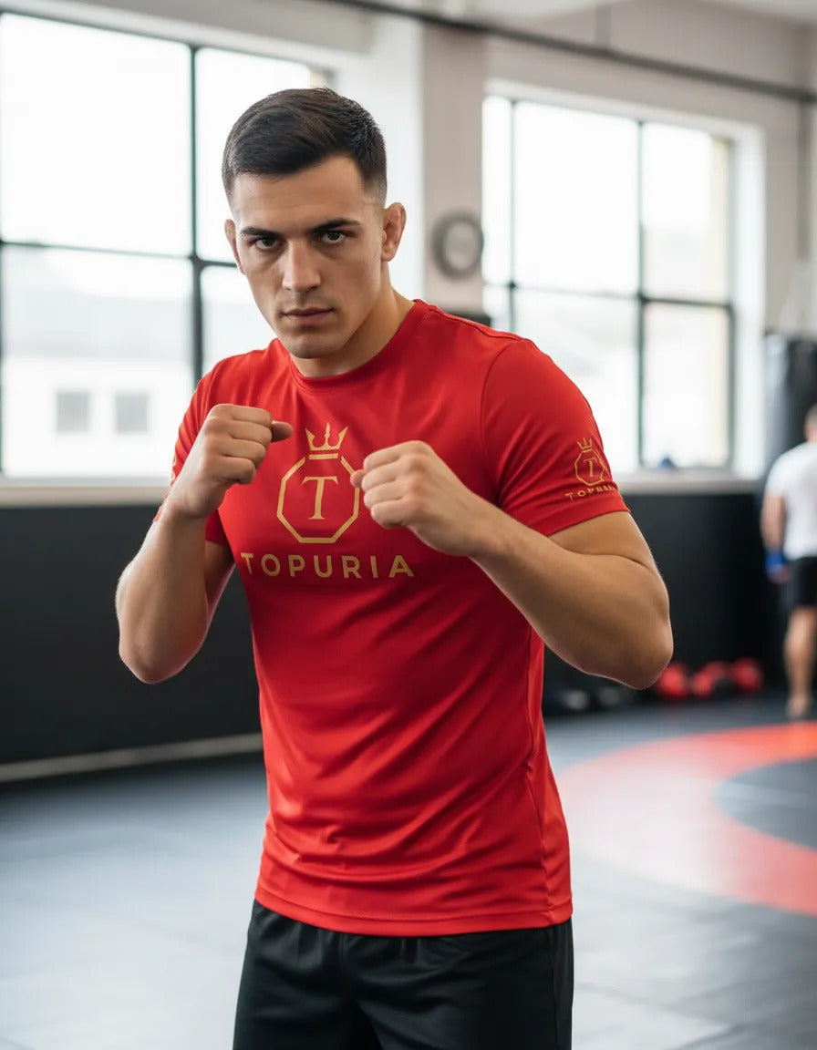 Playera Deportiva Ilia Topuria Ufc Mma Box Jiu Jitsu Lucha