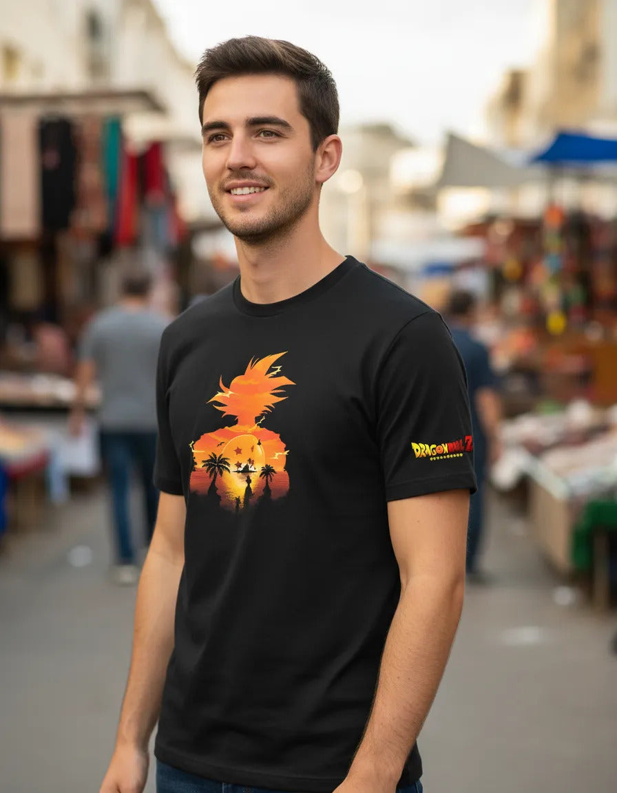 Playera Gokú Dragón Ball Z Anime Vegeta Gohan Trunks Dbz Dbs