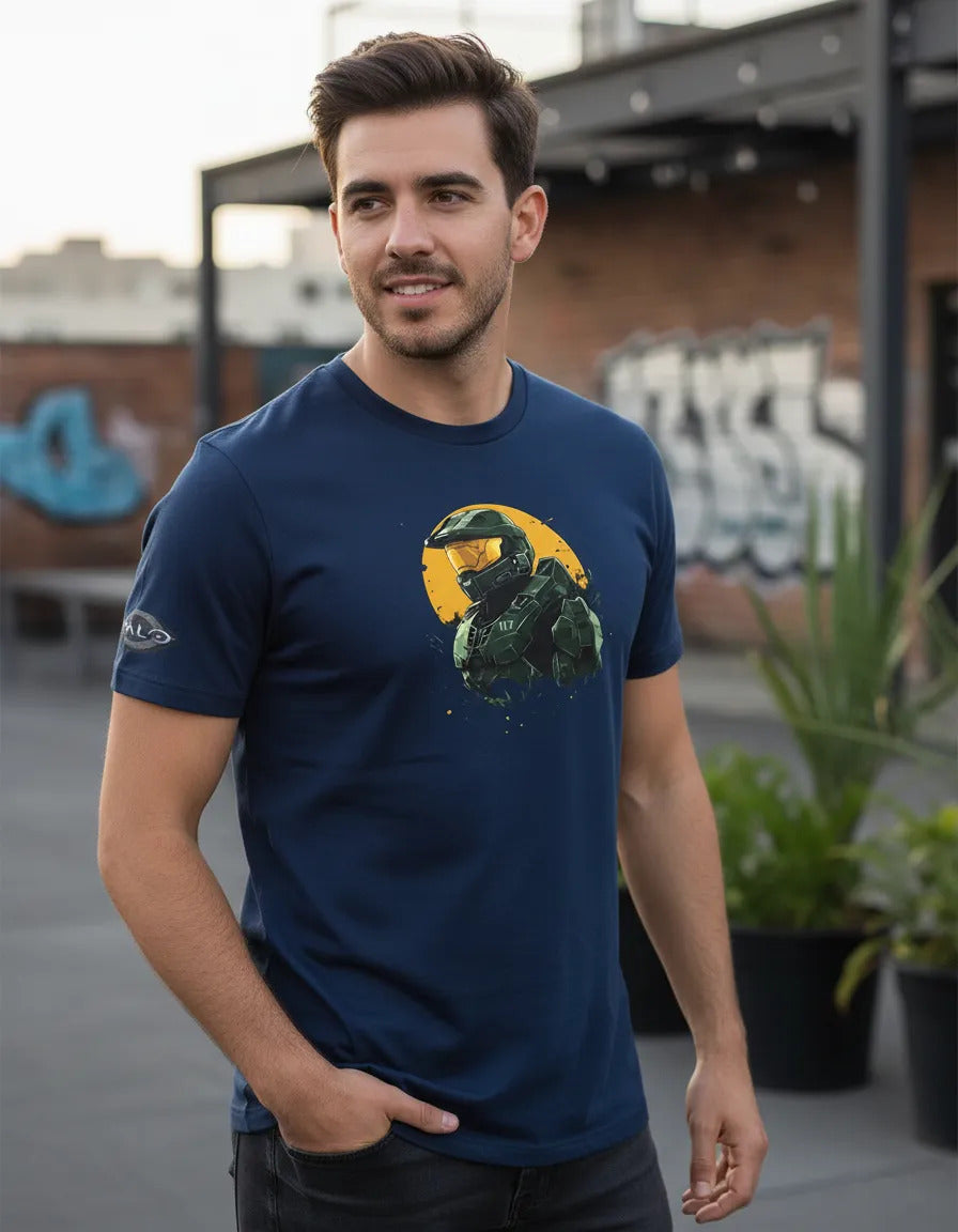 Playera Halo Master Chief Videojuegos Gamer Xbox Pc Gaming