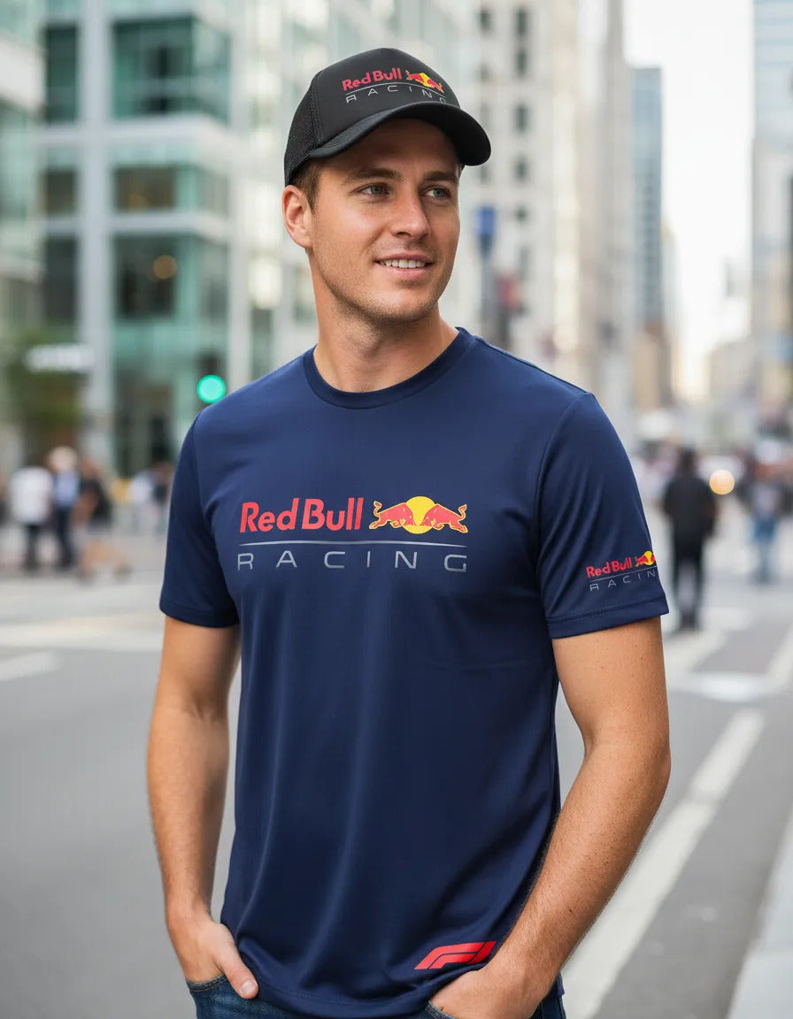Playera Y Gorra Red Bull Racing Formula 1 F1 Autos