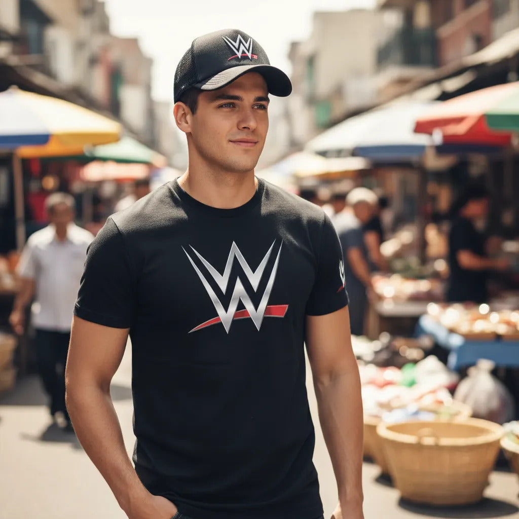 Playera Y Gorra Wwe Lucha Libre John Cena Rey Misterio